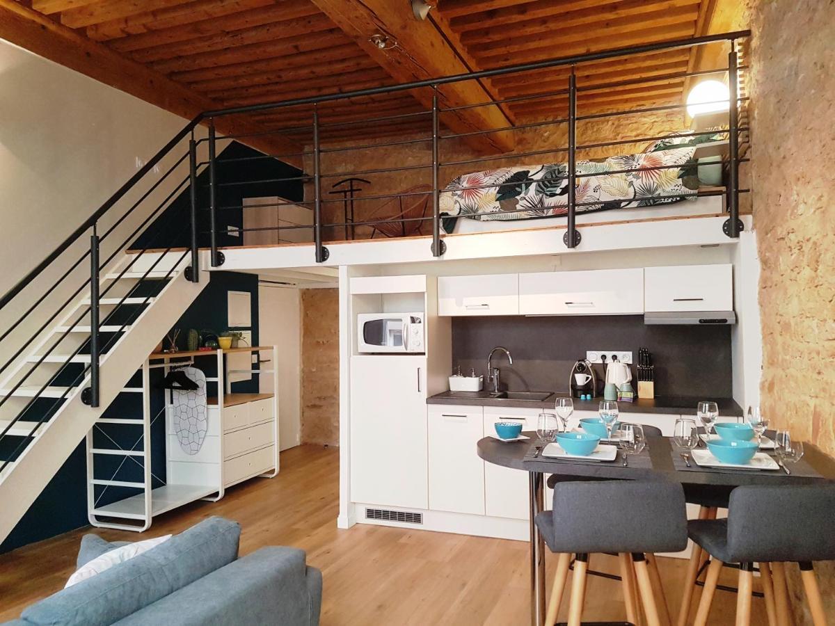 Charmant Appartement Style Canut Pentes Croix Rousse Ліон Екстер'єр фото
